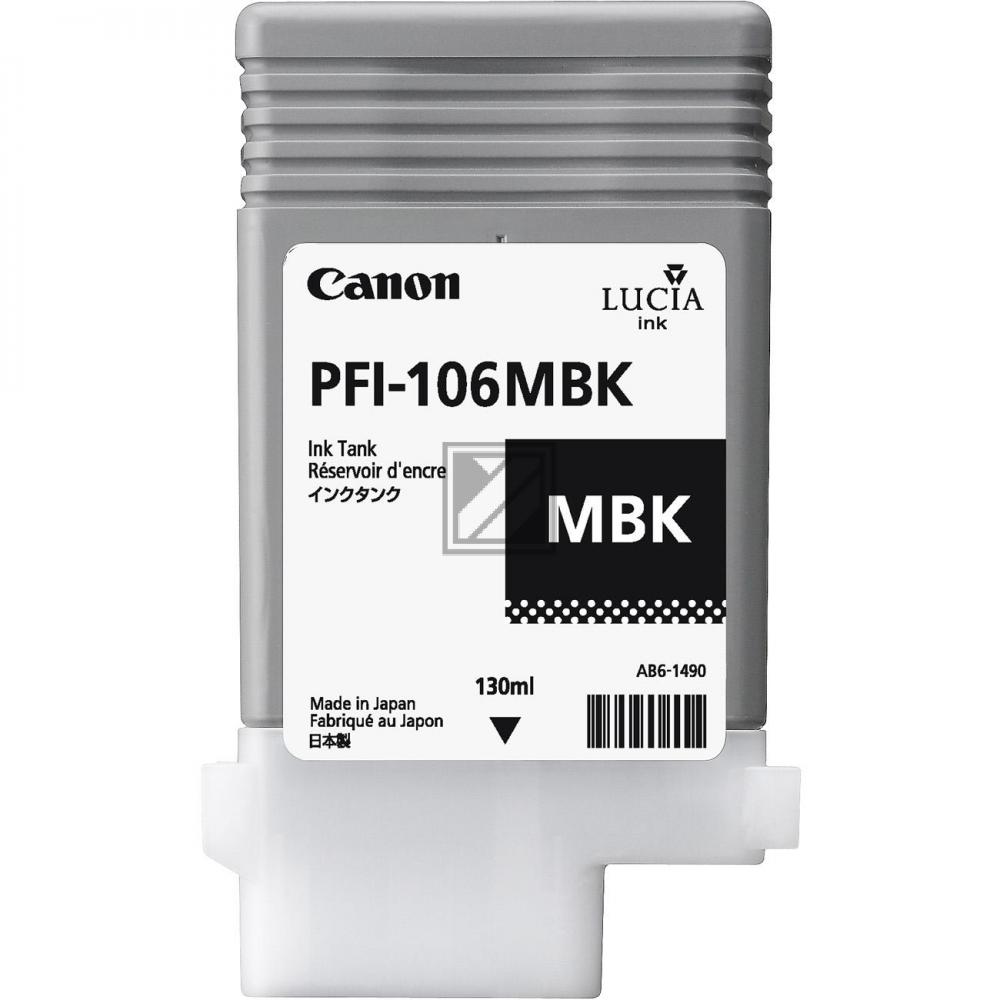 Canon Tintenpatrone schwarz matt (6620B001, PFI-106MBK)