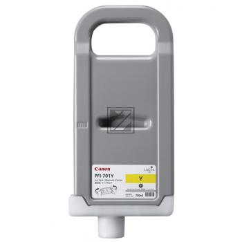 Canon Tintenpatrone gelb HC (0903B005, PFI-701Y)
