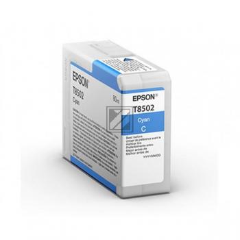 Epson Tintenpatrone cyan (C13T850200, T8502)