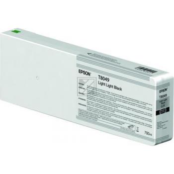 Epson Tintenpatrone schwarz light, light (C13T804900, T8049)