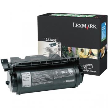 Lexmark Toner-Kartusche Prebate schwarz HC (12A7462)