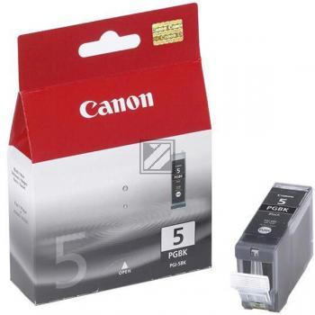 Canon Tintenpatrone photo schwarz (0628B001, PGI-5PGBK)