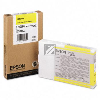 Epson Tintenpatrone gelb (C13T605400, T6054)