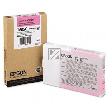 Epson Tintenpatrone magenta light (C13T605C00, T605C)