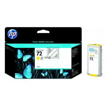 HP Tintenpatrone gelb HC (C9373A, 72)