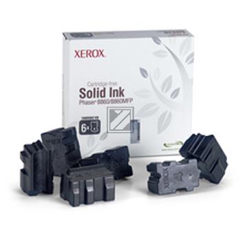 Xerox Colorstix 6 x schwarz (108R00749)