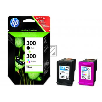 HP Tintendruckkopf cyan/magenta/gelb, schwarz (CN637EE, 300)