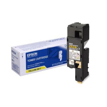 Epson Toner-Kartusche gelb HC (C13S050611, 0611)