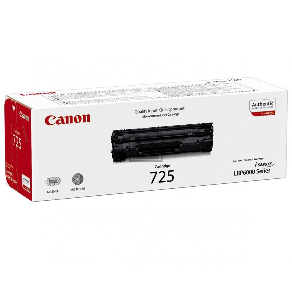 Canon Toner-Kartusche schwarz (3484B002, 725)