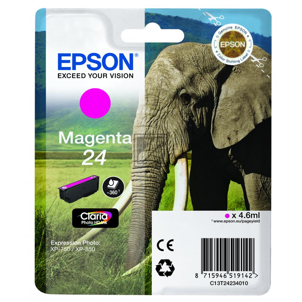 Epson Tintenpatrone magenta (C13T24234010, T2423)
