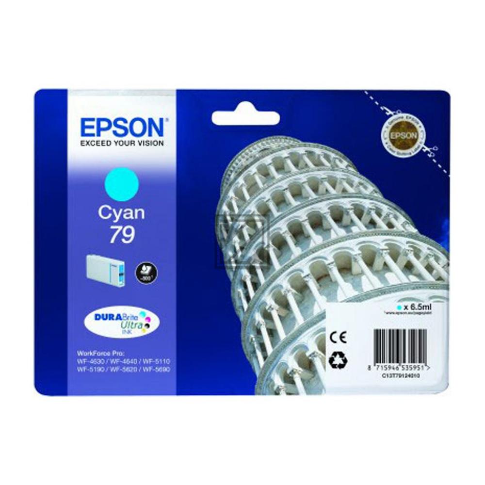 Epson Tintenpatrone cyan (C13T79124010, T7912)