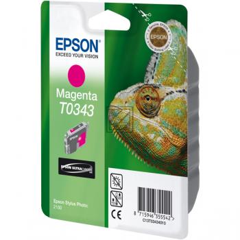 Epson Ink-Cartridge magenta (C13T03434010, T0343)
