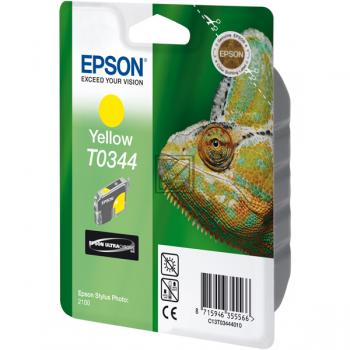 Epson Ink-Cartridge yellow (C13T03444010, T0344)