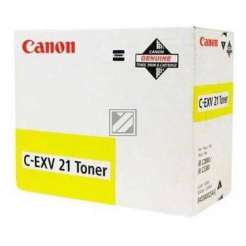 Canon Toner-Kit gelb (0455B002, C-EXV21Y)