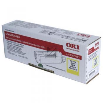 OKI Toner-Kit gelb (43865705)