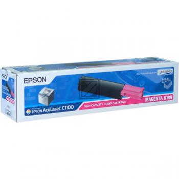ORIGINAL Epson Toner Magenta C13S050188 S050188 ~4000 Seiten hohe Kapazität