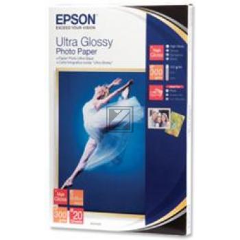 Epson Ultra Glossy Photopapier weiß 10 x 15 cm (C13S041926)
