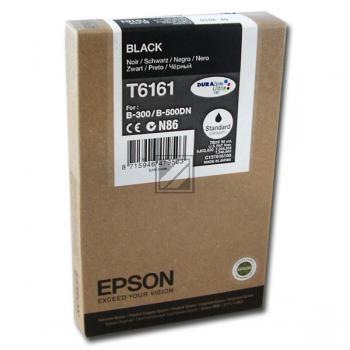Epson Tintenpatrone schwarz (C13T616100, T6161)