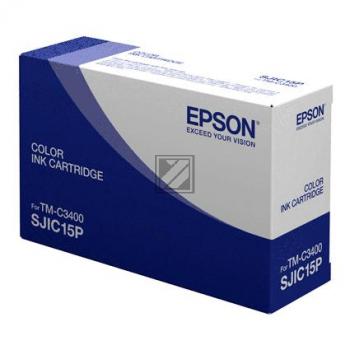 Epson Tintenpatrone cyan/gelb/magenta (C33S020464, SJIC15P)