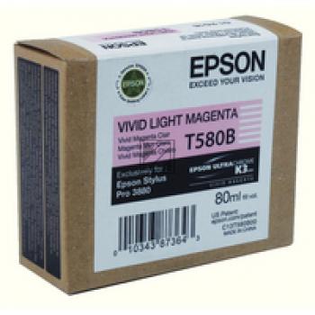 Epson Tintenpatrone magenta light (C13T580B00, T580B)