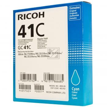 Ricoh Gel-Kartusche cyan HC (405762, GC-41CH)
