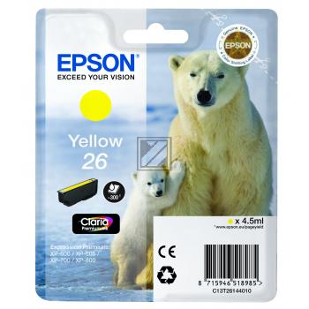 EPSON     Tintenpatrone           yellow