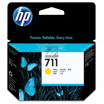 HP        Tintenpatrone 711       yellow