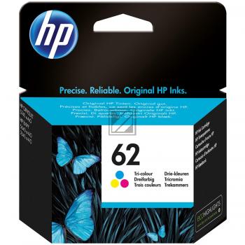 ORIGINAL HP Tintenpatrone mehrere Farben C2P06AE 62 ~165 Seiten