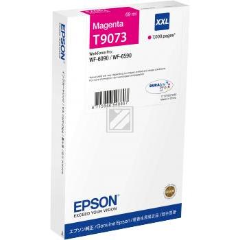 ORIGINAL Epson Tintenpatrone Magenta C13T907340 T9073 ~7000 Seiten 69ml XXL