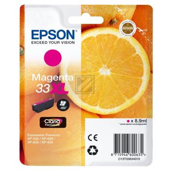 Epson Ink-Cartridge magenta HC (C13T33634022, T3363)