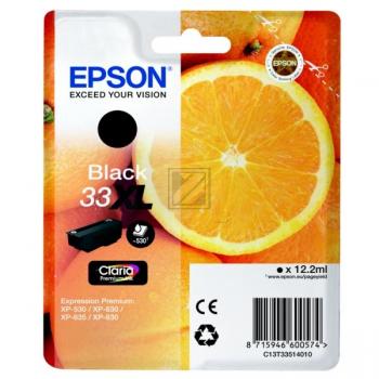 Epson Ink-Cartridge with secure black HC (C13T33514022, T3351)