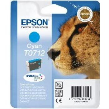 Epson Ink-Cartridge cyan HC (C13T07124022, T0712)