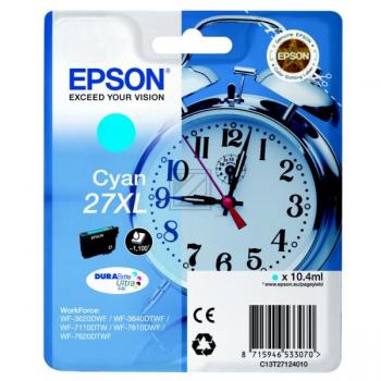 Epson Ink-Cartridge cyan HC (C13T27124022, T2712)