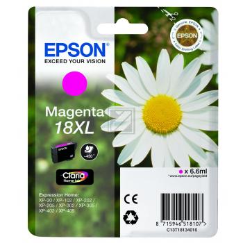 Epson Ink-Cartridge magenta HC (C13T18134022, T1813)