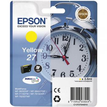 Epson Ink-Cartridge yellow (C13T27044022, T2704)