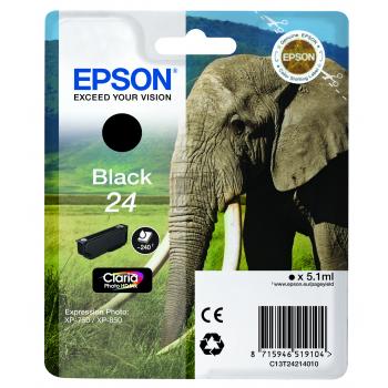 Epson Ink-Cartridge black (C13T24214022, T2421)