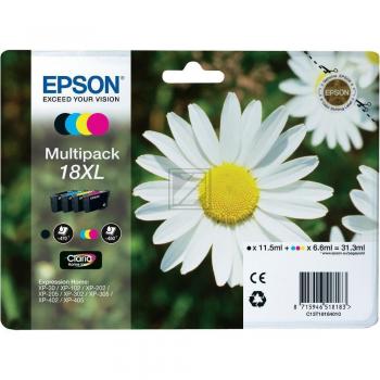 Epson Ink-Cartridge yellow, magenta, black, cyan HC (C13T18164022, T1816)