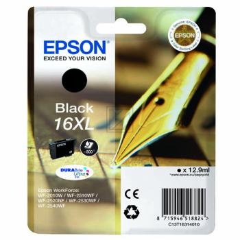 Epson Ink-Cartridge black HC (C13T16314022, T1631)
