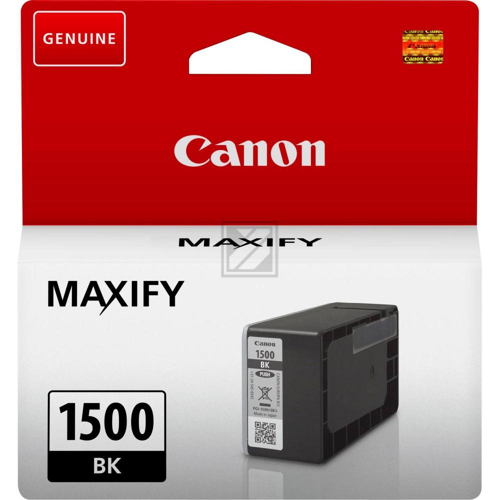 Canon Tintenpatrone schwarz (9218B001, PGI-1500BK)