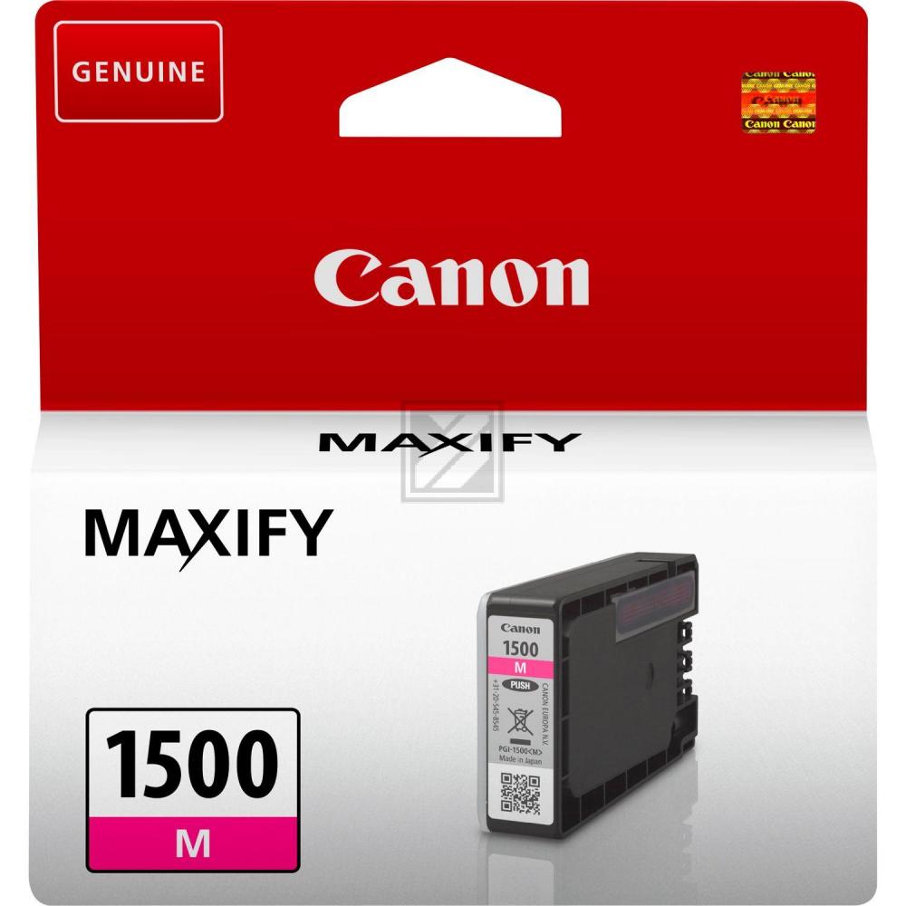 Canon Tintenpatrone magenta (9230B001, PGI-1500M)