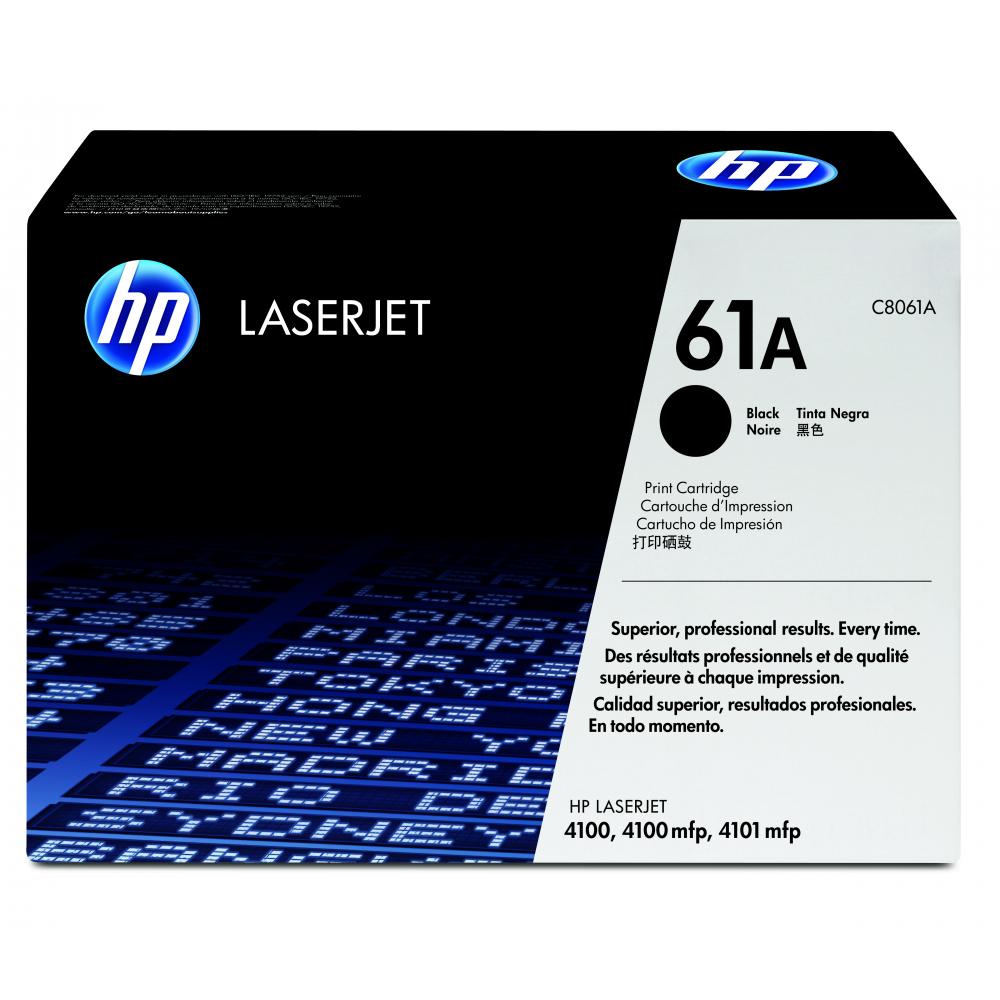 Original HP C8061A / 61A Toner schwarz