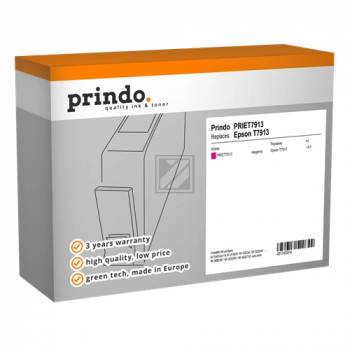 Prindo Tintenpatrone magenta (PRIET7913) ersetzt T7913