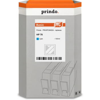 Prindo Tintenpatrone (Basic) cyan (PRIHPC9452A) ersetzt 70