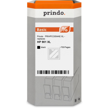 Prindo Tintendruckkopf (Basic) schwarz HC (PRIHPCC654AE) ersetzt 901XL