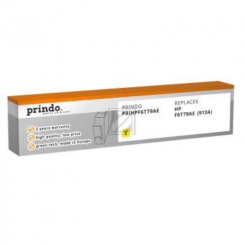 Prindo Tintenpatrone gelb (PRIHPF6T79AE) ersetzt 913A