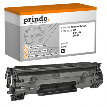 Prindo Toner-Kartusche schwarz (PRTHPCB436A) ersetzt 36A