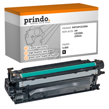 Prindo Toner-Kartusche schwarz (PRTHPCE250A) ersetzt 504A