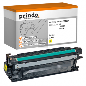 Prindo Toner-Kartusche gelb (PRTHPCE252A) ersetzt 504A