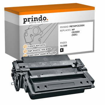 Prindo Toner-Kartusche schwarz HC (PRTHPCE255X) ersetzt 55X