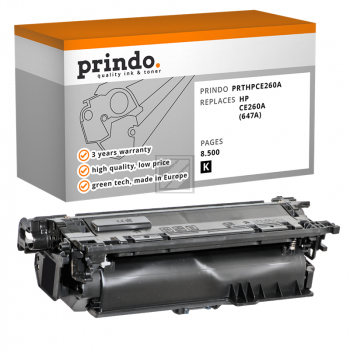 Prindo Toner-Kartusche schwarz (PRTHPCE260A) ersetzt 647A